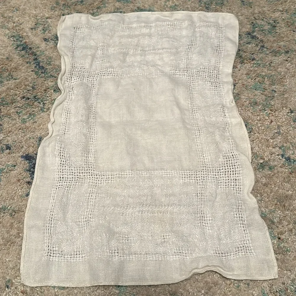 Vintage Table Linens (patterned napkins) Lot of 5